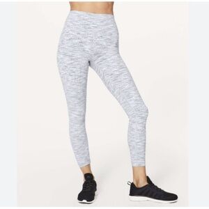 Lululemon Wunder Under Hi-Rise 7/8 Tight Wee Are From Space Nimbus Sz 12